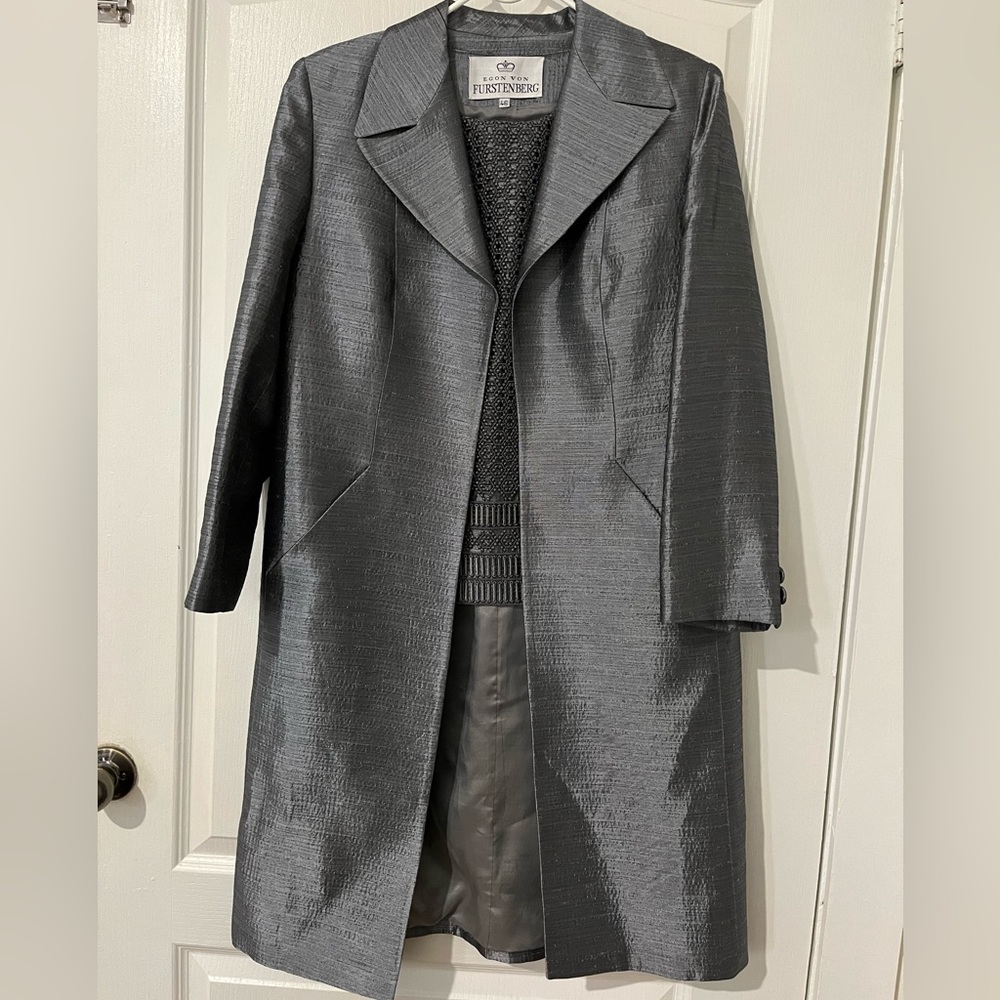Vintage 3-piece elegant evening suit Egon Von Furstenberg